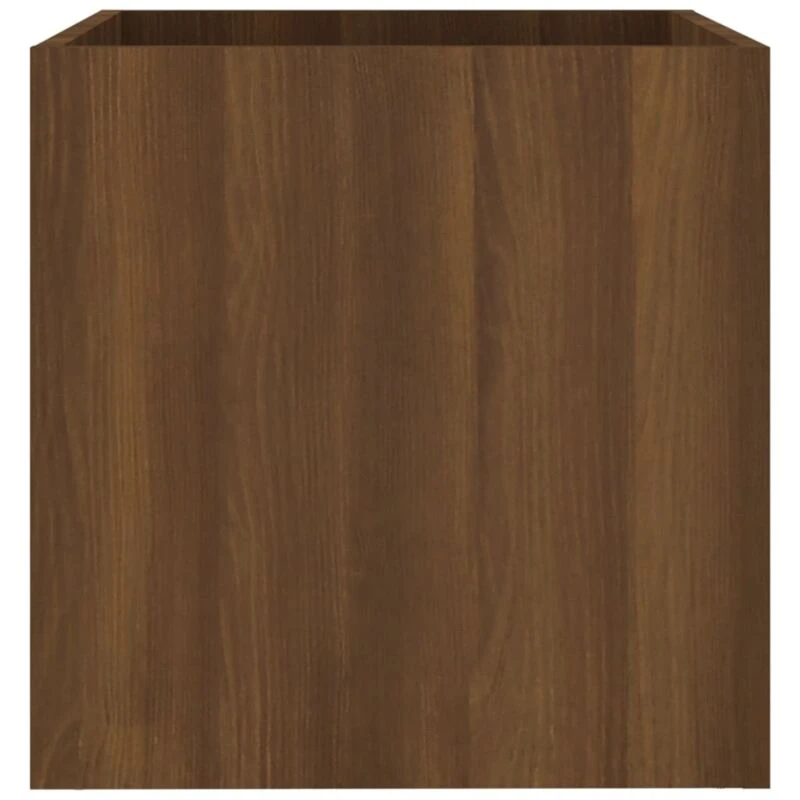 Image of vidaXL Planter Box Brown Oak 40x40x40cm Engineered Wood, Brown 820501