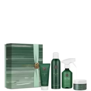 Image of Rituals The Ritual of Jing Gift Set 200ml Foaming Shower Gel + 100ml Body Cream + 125g Body Scrub + 250ml Interior Perfume Spray