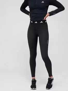 Image of adidas Tech-Fit 7/8 Period Proof Leggings - Black, Size S, Women
