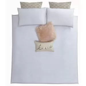Image of Tess Daly Amber Rose Gold Duvet Cover Set