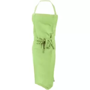 Image of Jassz Bistro Bib Apron / Hospitality & Catering (Pack of 2) (One Size) (Lime) - Lime