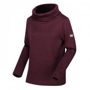 Image of Regatta Hedda Cowl Neck Fleece - Dk Burgundy