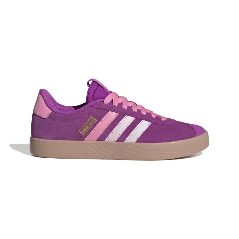 Image of Adidas Womens lace-up Trainers adidas VL Court 3.0 Rose Female 36 2/3