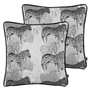 Image of Damara Twin Pack Polyester Filled Cushions