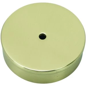 Image of Wickes Brass Effect Handrail End Caps Pack 2