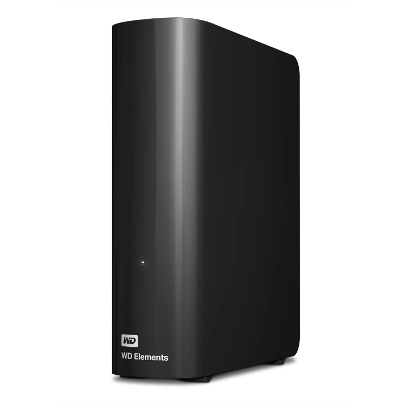 Image of WD WD Elements 4TB 3.5 external hard drive USB 3.2 1st Gen (USB 3.0) Black WDBWLG0040HBK-EESN WDBWLG0040HBK-EESN
