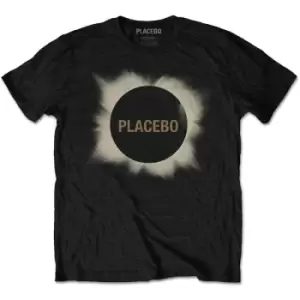 Image of Placebo - Eclipse Unisex Small T-Shirt - Black