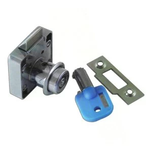 Image of Spring-Bolt Till Security Lock with Metal Strike / Keep Plate
