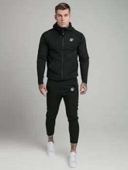 Image of Siksilk Motion Tape Zip Through Hoodie Tracksuit