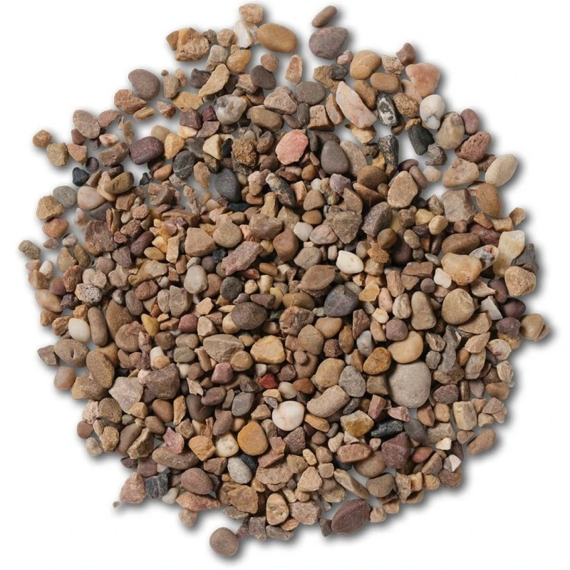 Image of Altico Garden Products Ltd Quartzite Pea 20 mm Bulk Bag 850 kg Pebbles - Natural Stone in Brown Brown Unisex
