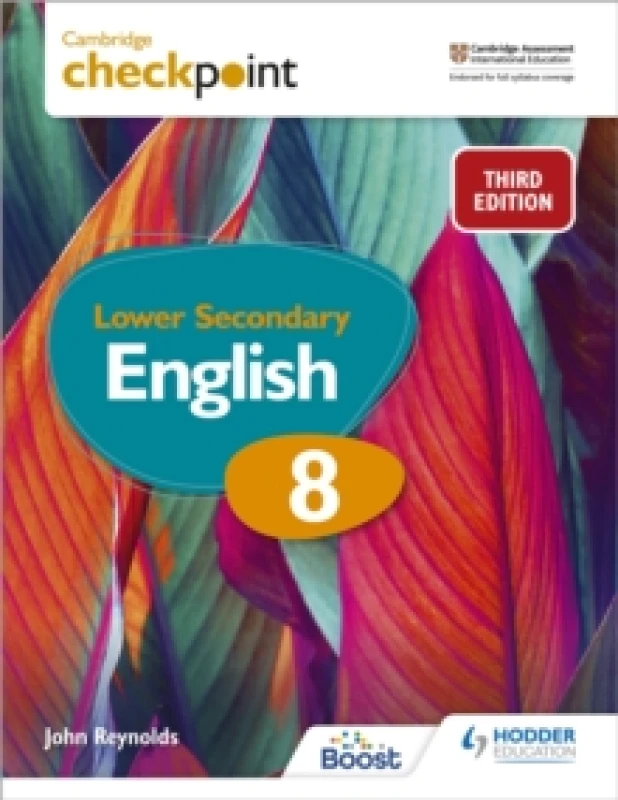 Image of John Reynolds Cambridge Checkpoint Lower Secondary English Student's Book 8 Book Multi unisex
