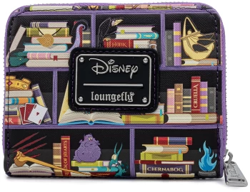 Image of Disney Villains Loungefly - Books Wallet multicolour