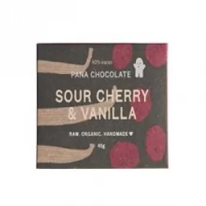 Image of Pana Chocolate Sour Cherry &Vanilla 60% Cacao 45g
