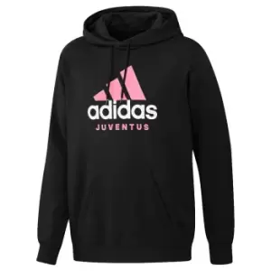 Image of 2022-2023 Juventus DNA Full Zip Hoody (Black)