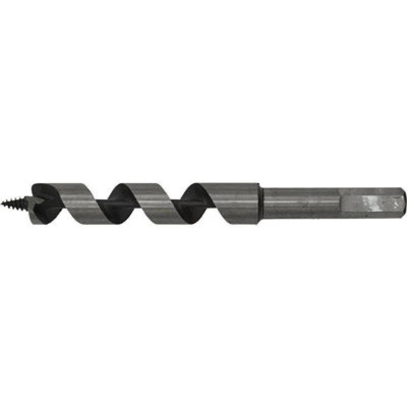 Image of Loops 16 x 155mm Hardened Auger Wood Drill Bit - Hexagonal Shank - Woodwork Timber Multi
