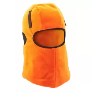 Image of Click - BALACLAVA HOOK AND LOOP Orange THINSULATE LINED - Orange - Orange