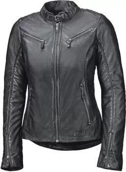 Image of Held Sabira Womens Motorcycle Leather Jacket, black, Size 38, black, Size 38 for Women