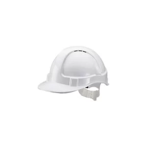 Image of BBrand Economy Vented Safety Helmet White Ref BBEVSHW Up to 3 Day