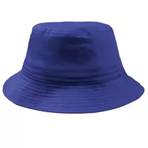 Image of Atlantis Cotton Bucket Hat (One Size) (Royal Blue)