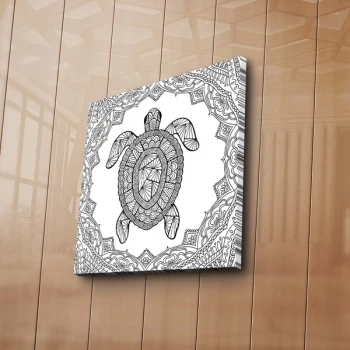 Image of BOYA-29 - No Pen Multicolor Paintable Decorative Canvas Painting