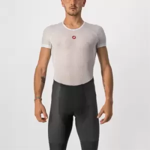Image of Castelli Pro Issue Short Sleeve Base Layer - White