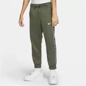 Image of Nike Swoosh Tape Jogging Pants Junior Boys - Green