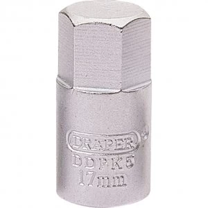 Image of Draper Metric Drain Plug Key 3/8" 17mm