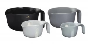 Image of MasterClass Set of 4 Multi Function Mixing Bowls