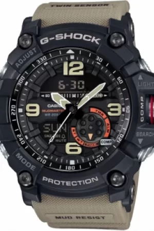 Image of Mens Casio G-Shock Mudmaster Exclusive Alarm Chronograph Watch GG-1000-1A5ER