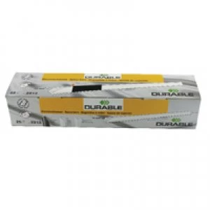 Image of Durable A4 Black 6mm Spine Bars Pack of 100 290101