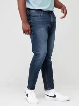 Image of Tommy Jeans Big & Tall Skinny Fit Jeans - Black, Size 44, Length Regular, Men