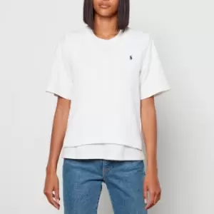 Image of Polo Ralph Lauren Womens V Neck Sweater Vest - White - M