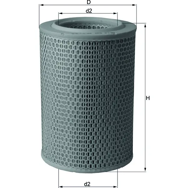 Image of Air Filter Lx620 70373793 By Mahle Original