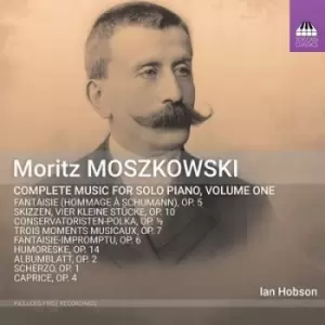 Image of Moritz Moszkowski Complete Music for Solo Piano - Volume 1 by Moritz Moszkowski CD Album
