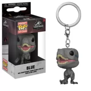 Image of Jurrasic World 2 Blue Pop! Vinyl Keychain
