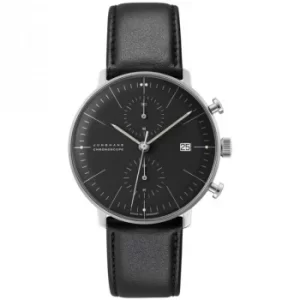 Image of Junghans Max Bill Chronoscope Automatic Chronograph Black 027/4601.00