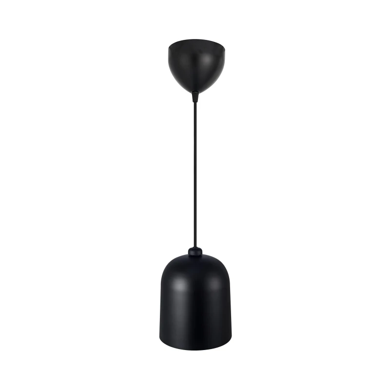 Image of Nordlux Angle Indoor Pendant Light Black Metal E27 Magnetic Shade - Mains Powered, IP20 Black Unisex