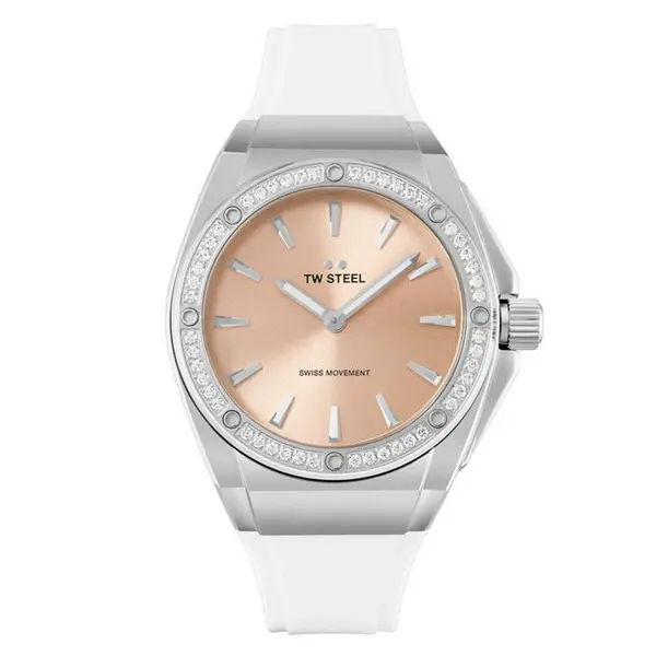 Image of TW Steel TW Steel CEO Tech Watch CE4032 - Silver, Rose and White One Size