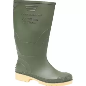Image of Dikamar Junior Administrator Wellington Unisex Green UK Size 11