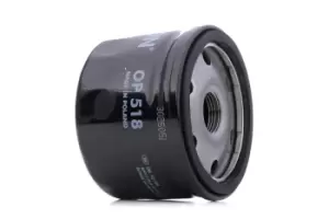 Image of FILTRON Oil filter RENAULT,FIAT,MASERATI OP 518 SR,X13,X18 Engine oil filter X7,MLS000169,4371581VF2,71736169,7683815,1498017,5001156,5006951,5009421