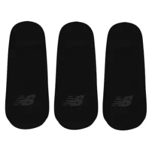 Image of New Balance 3 Pack Trainer Liner Socks - Black