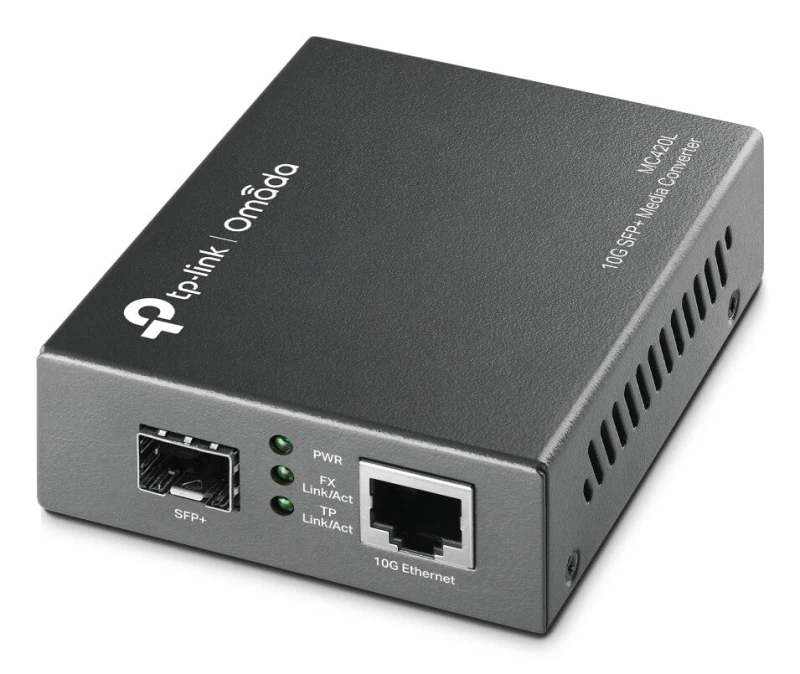 Image of TP Link Omada 10G Multi-Gigabit SFP Media Converter MC420L