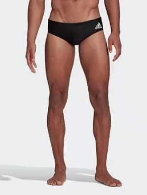 Image of adidas Colorblock Tapered Swim Trunks, Black/Grey, Size 2Xs, Men