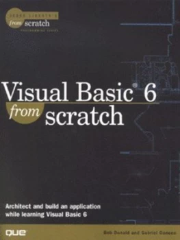 Image of Visual Basic 6 from Scratch by Robert P Donald Paperback