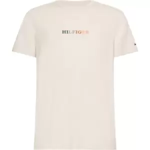 Image of Tommy Hilfiger Contrast Stitch T-Shirt - White