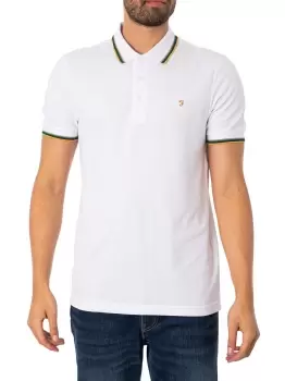 Image of Alvin Tipped Collar Polo Shirt
