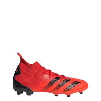 Image of adidas Predator Freak.2 Firm Ground Boots Unisex - Red / Core Black / Solar Red