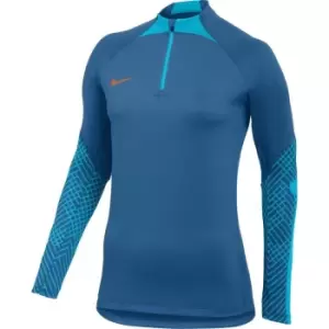 Image of Nike Strike Drill Top Womens - Blue
