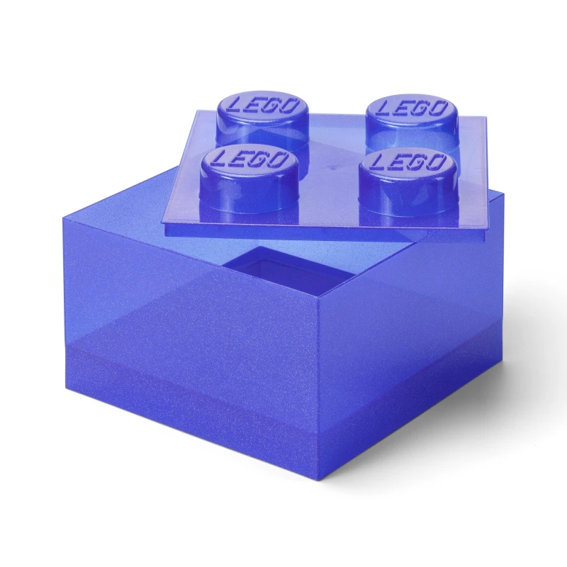 Image of LEGO LEGO 4 Brick Storage Lego 40090800 Glitter Violet 70733490000