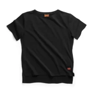 Image of Scruffs Womens Trade T-Shirt Black - Size 18